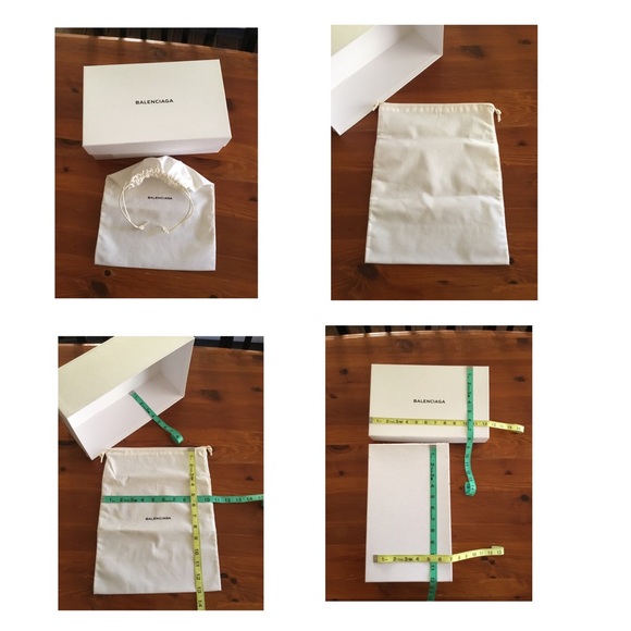 BALENCIAGA EMPTY BOX W/1 NEW DUST BAG SOME TISSUE-FINAL PRICE - Picture 15 of 16